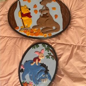 Charming Cartoon Wall Decor Set - Multicolor